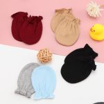 BQUBO Newborn Infant Toddler Mittens No Scratch Cotton Elastic Wrist Gloves Hypoallergenic for 0-6 Months Baby Boys Girls - Image 8